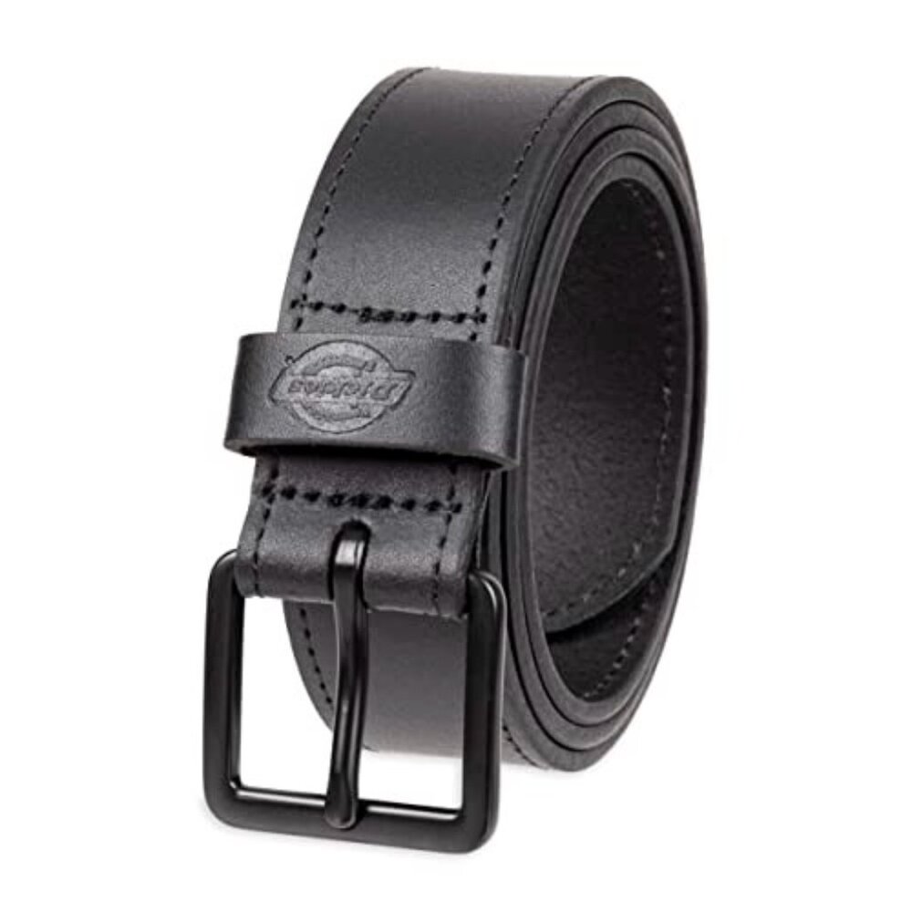 Dickies Belt Men's XXL Black Casual‎ Leather Grommet Style Belt NWT